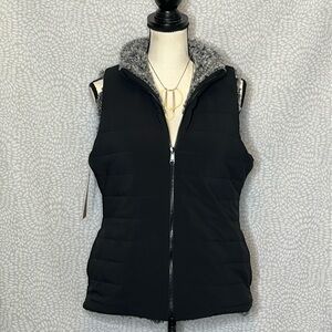 Reversible Black Flex Time Vest